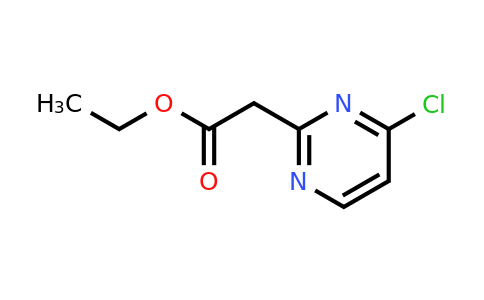 CAS 164296-43-9 | 4-Chloropyrimidine-2-acetic acid ethyl ester
