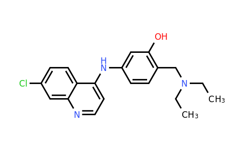 CAS 1643-45-4 | 5-((7-Chloroquinolin-4-yl)amino)-2-((diethylamino)methyl)phenol