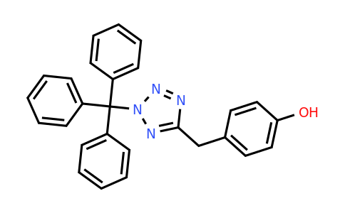 CAS 164334-17-2 | 4-(2-Trityl-2H-tetrazol-5-ylmethyl)-phenol