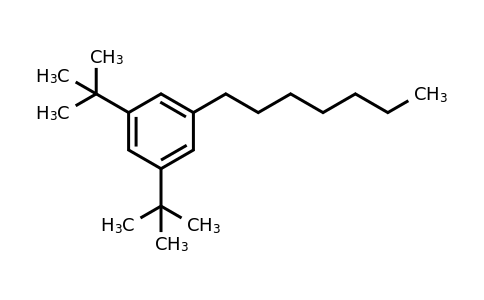 1,3-di-tert-butyl-5-heptylbenzene