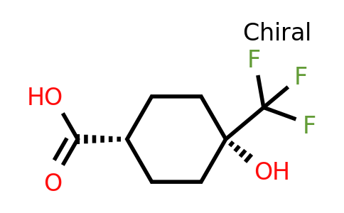 CAS 1643570-58-4 | cis-4-hydroxy-4-(trifluoromethyl)cyclohexanecarboxylic acid