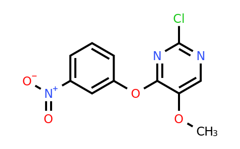 CAS 1643967-59-2 | 2-Chloro-5-methoxy-4-(3-nitrophenoxy)pyrimidine