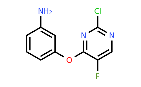 CAS 1643967-64-9 | 3-((2-Chloro-5-fluoropyrimidin-4-yl)oxy)aniline