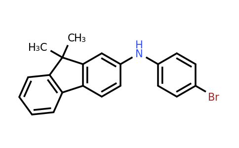 CAS 1644059-09-5 | N-(4-Bromophenyl)-9,9-dimethyl-9H-fluoren-2-amine