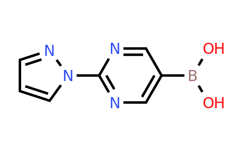 CAS 1644061-13-1 | [2-(1H-Pyrazol-1-YL)pyrimidin-5-YL]boronic acid
