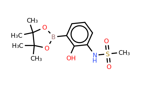 CAS 1644062-59-8 | N-(2-hydroxy-3-(4,4,5,5-tetramethyl-1,3,2-dioxaborolan-2-YL)phenyl)methanesulfonamide