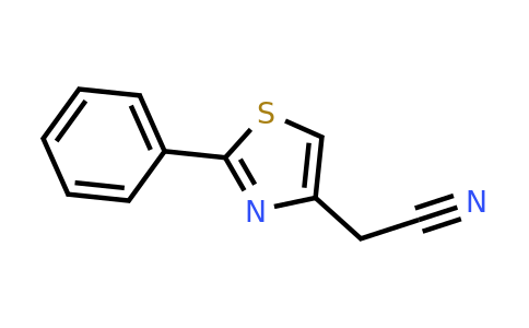 CAS 16441-25-1 | 2-(2-phenyl-1,3-thiazol-4-yl)acetonitrile