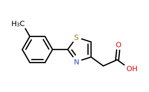CAS 16441-29-5 | 2-[2-(3-methylphenyl)-1,3-thiazol-4-yl]acetic acid