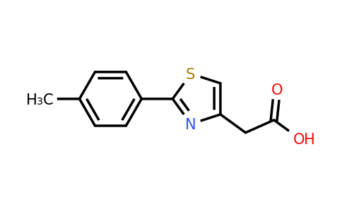 CAS 16441-30-8 | 2-[2-(4-methylphenyl)-1,3-thiazol-4-yl]acetic acid