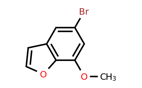 CAS 164414-62-4 | 5-Bromo-7-methoxy-1-benzofuran