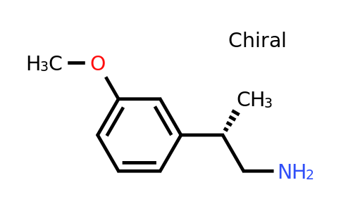 CAS 1644151-67-6 | (2S)-2-(3-Methoxyphenyl)propan-1-amine