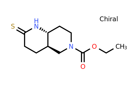 CAS 1644283-96-4 | ethyl trans-2-thioxo-1,3,4,4a,5,7,8,8a-octahydro-1,6-naphthyridine-6-carboxylate