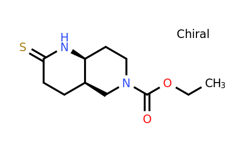 CAS 1644283-97-5 | ethyl cis-2-thioxo-1,3,4,4a,5,7,8,8a-octahydro-1,6-naphthyridine-6-carboxylate