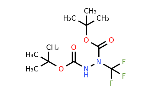 CAS 1644529-01-0 | Di-tert-butyl 1-(trifluoromethyl)hydrazine-1,2-dicarboxylate
