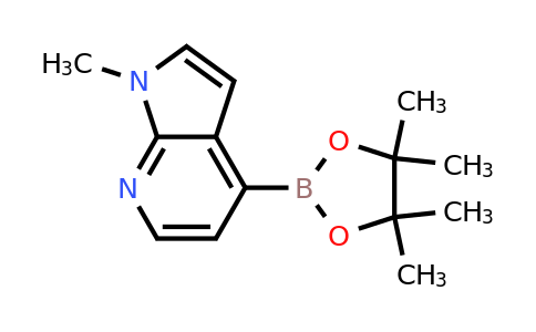 CAS 1644629-23-1 | 1-methyl-4-(tetramethyl-1,3,2-dioxaborolan-2-yl)-1H-pyrrolo[2,3-b]pyridine