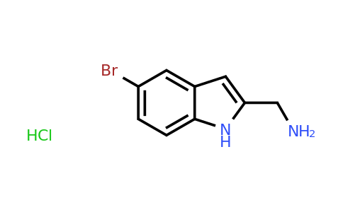 CAS 1646155-43-2 | (5-bromo-1H-indol-2-yl)methanamine hydrochloride