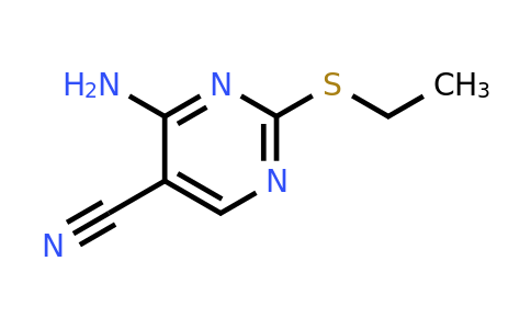 CAS 16462-29-6 | 4-Amino-2-(ethylthio)-5-pyrimidinecarbonitrile