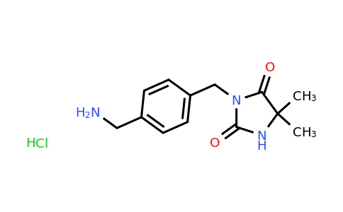 CAS 164648-33-3 | 3-{[4-(aminomethyl)phenyl]methyl}-5,5-dimethylimidazolidine-2,4-dione hydrochloride