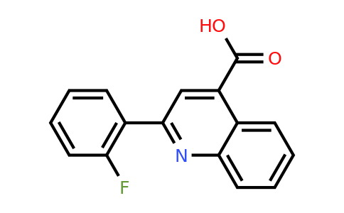 2-(2-Fluorophenyl)quinoline-4-carboxylic acid