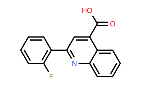 CAS 1647-89-8 | 2-(2-Fluorophenyl)quinoline-4-carboxylic acid
