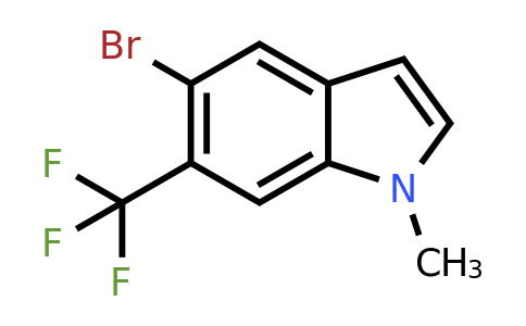CAS 1649953-47-8 | 5-bromo-1-methyl-6-(trifluoromethyl)-1H-indole