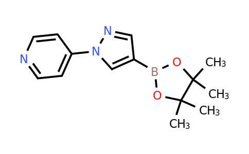 CAS 1650548-69-8 | 4-[4-(tetramethyl-1,3,2-dioxaborolan-2-yl)-1H-pyrazol-1-yl]pyridine