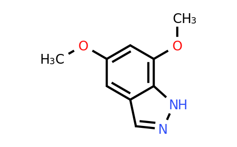 CAS 165072-86-6 | 5,7-Dimethoxy-1H-indazole