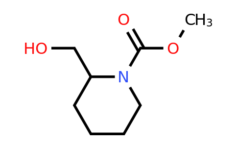 CAS 165104-66-5 | Methyl 2-(hydroxymethyl)piperidine-1-carboxylate
