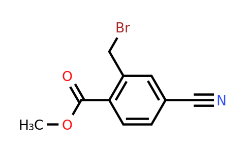 CAS 165111-46-6 | Methyl 2-bromomethyl-4-cyanobenzoate