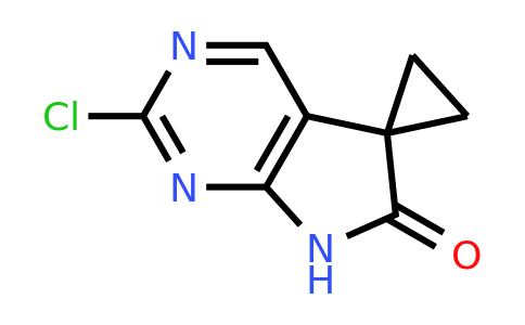 CAS 1651891-59-6 | 2'-chloro-6',7'-dihydrospiro[cyclopropane-1,5'-pyrrolo[2,3-d]pyrimidine]-6'-one