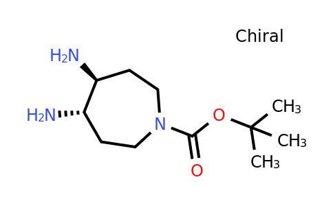 CAS 165195-68-6 | 1H-Azepine-1-carboxylic acid, 4,5-diaminohexahydro-, 1,1-dimethylethyl ester, (4S,5S)-