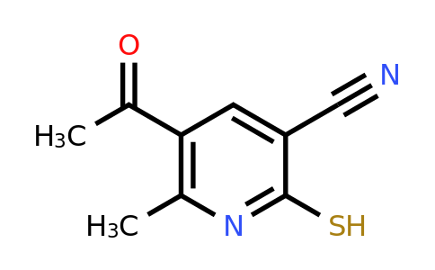 CAS 165283-95-4 | 5-acetyl-6-methyl-2-sulfanylpyridine-3-carbonitrile