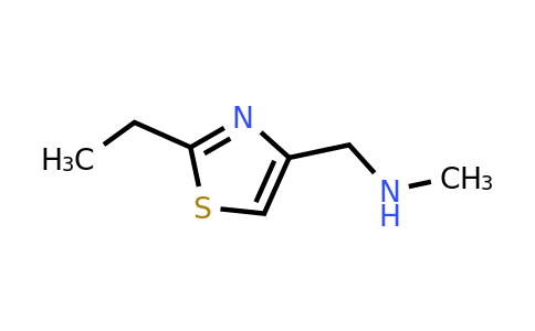 CAS 165316-07-4 | [(2-Ethyl-1,3-thiazol-4-yl)methyl](methyl)amine