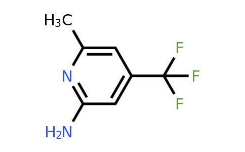 CAS 165385-89-7 | 6-Methyl-4-(trifluoromethyl)pyridin-2-amine