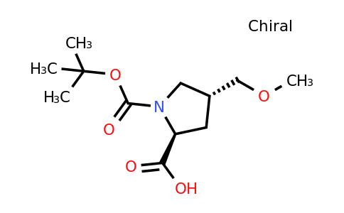 CAS 1653967-23-7 | (2S,4R)-1-tert-butoxycarbonyl-4-(methoxymethyl)pyrrolidine-2-carboxylic acid