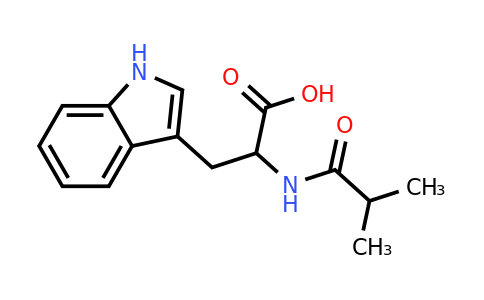 CAS 165451-52-5 | 3-(1H-Indol-3-yl)-2-(2-methylpropanamido)propanoic acid