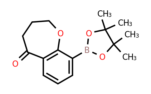 CAS 1655495-96-7 | 9-(tetramethyl-1,3,2-dioxaborolan-2-yl)-2,3,4,5-tetrahydro-1-benzoxepin-5-one