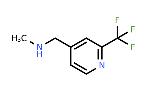 CAS 165558-80-5 | N-methyl-2-(trifluoromethyl)-4-pyridinemethanamine