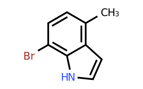 CAS 165669-07-8 | 7-bromo-4-methyl-1H-indole