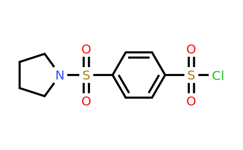 CAS 165669-32-9 | 4-(pyrrolidine-1-sulfonyl)benzene-1-sulfonyl chloride