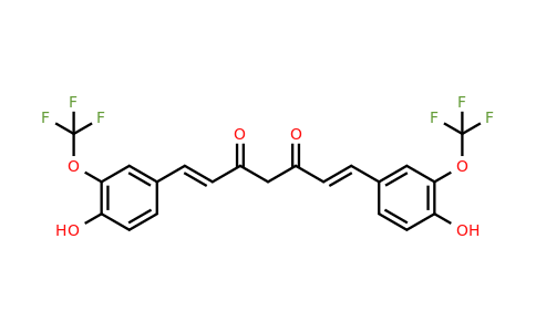 CAS 1657023-39-6 | (1E,6E)-1,7-BIs[4-hydroxy-3-(trifluoromethoxy)phenyl]-1,6-heptadiene-3,5-dione