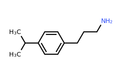 CAS 165736-01-6 | 3-(4-Isopropylphenyl)propan-1-amine