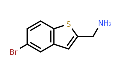CAS 165737-02-0 | (5-Bromo-1-benzothiophen-2-YL)methanamine