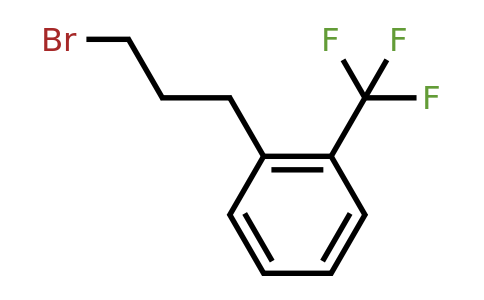 CAS 165803-43-0 | 1-(3-Bromopropyl)-2-(trifluoromethyl)benzene