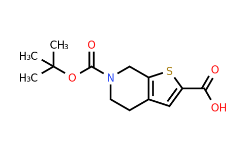 CAS 165947-51-3 | 6-(Tert-butoxycarbonyl)-4,5,6,7-tetrahydrothieno[2,3-C]pyridine-2-carboxylic acid