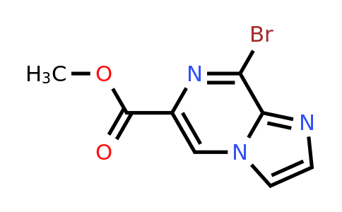 CAS 1660116-54-0 | methyl 8-bromoimidazo[1,2-a]pyrazine-6-carboxylate