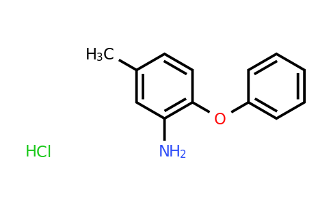 CAS 166100-79-4 | 5-methyl-2-phenoxyaniline hydrochloride