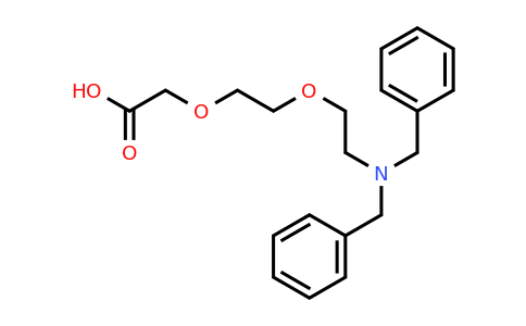 CAS 166108-70-9 | 2-(2-(2-(Dibenzylamino)ethoxy)ethoxy)acetic acid