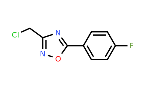 CAS 166179-37-9 | 3-(Chloromethyl)-5-(4-fluorophenyl)-1,2,4-oxadiazole