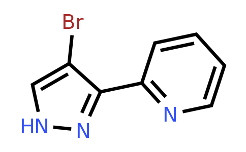 CAS 166196-52-7 | 2-(4-Bromo-1H-pyrazol-3-yl)pyridine